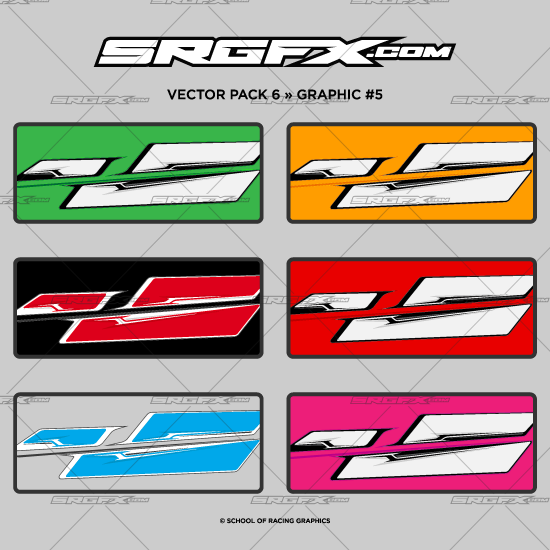 550x550 Vector Pack 6 School Of Racing Graphics