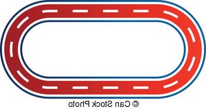 300x159 Race Track Clipart