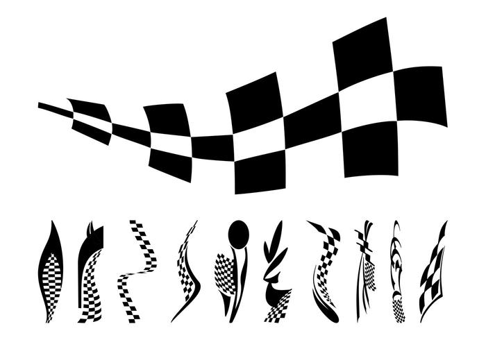 700x490 Racing Flags Graphics