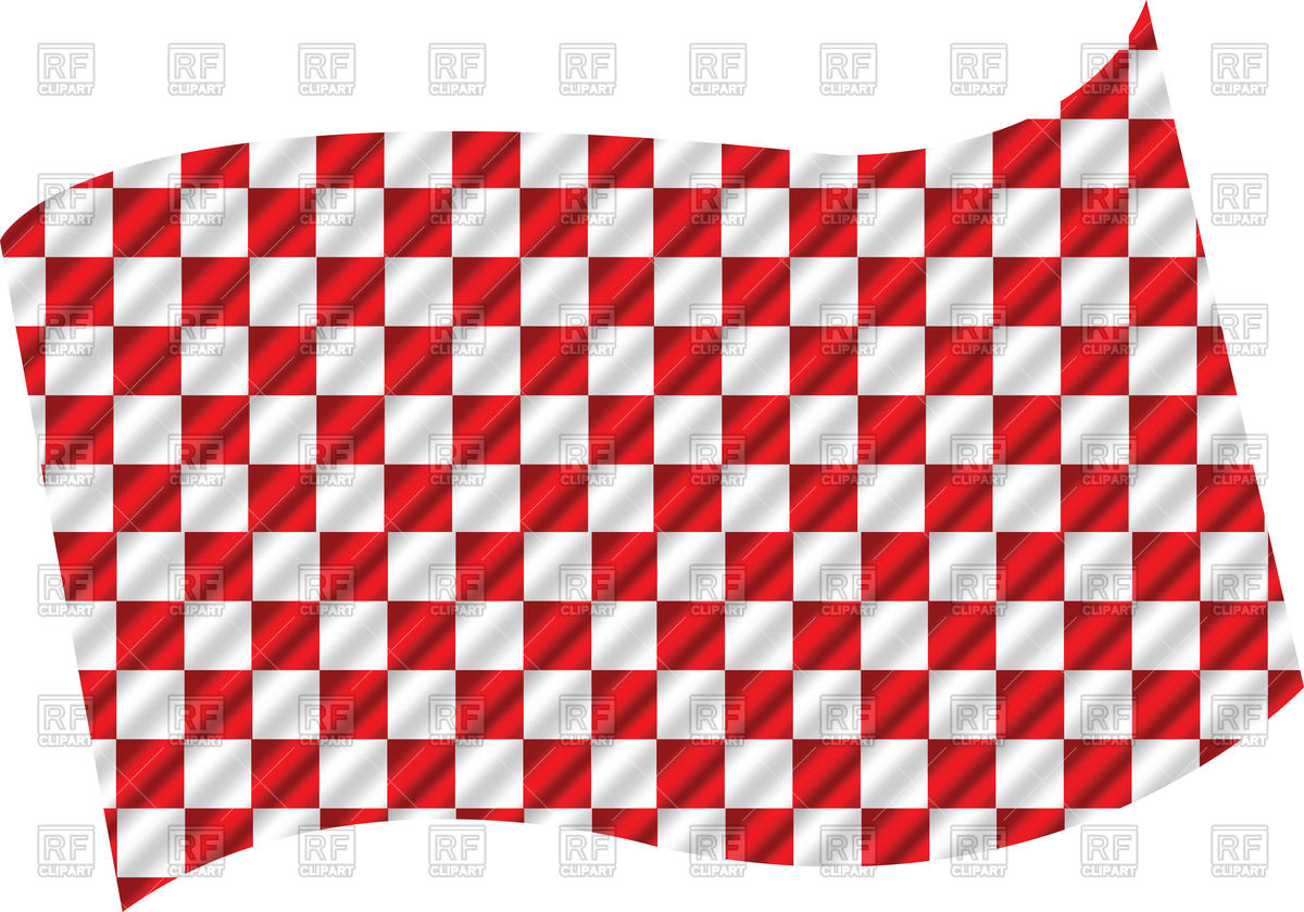 1200x840 Red Racing Flag Vector Image Vector Artwork Of Signs, Symbols