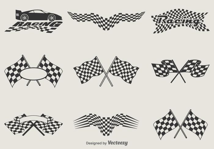 700x490 Vector Racing Flags