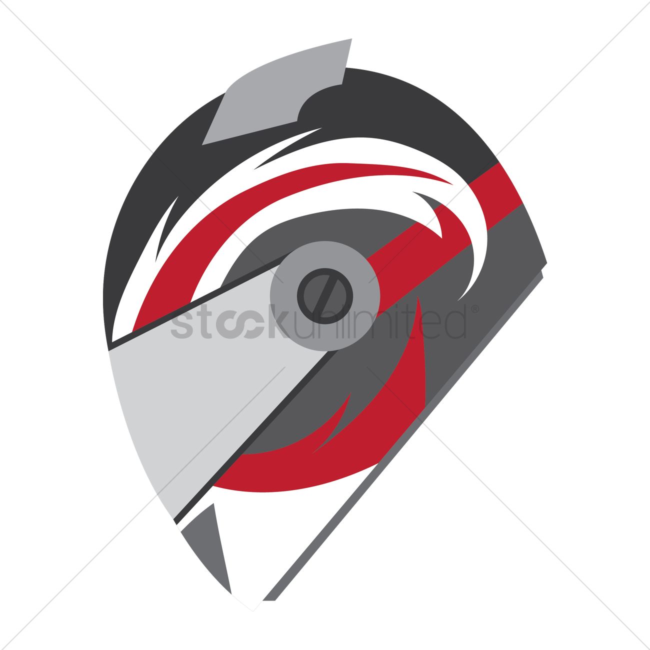 1300x1300 Motor Racing Helmet Vector Image