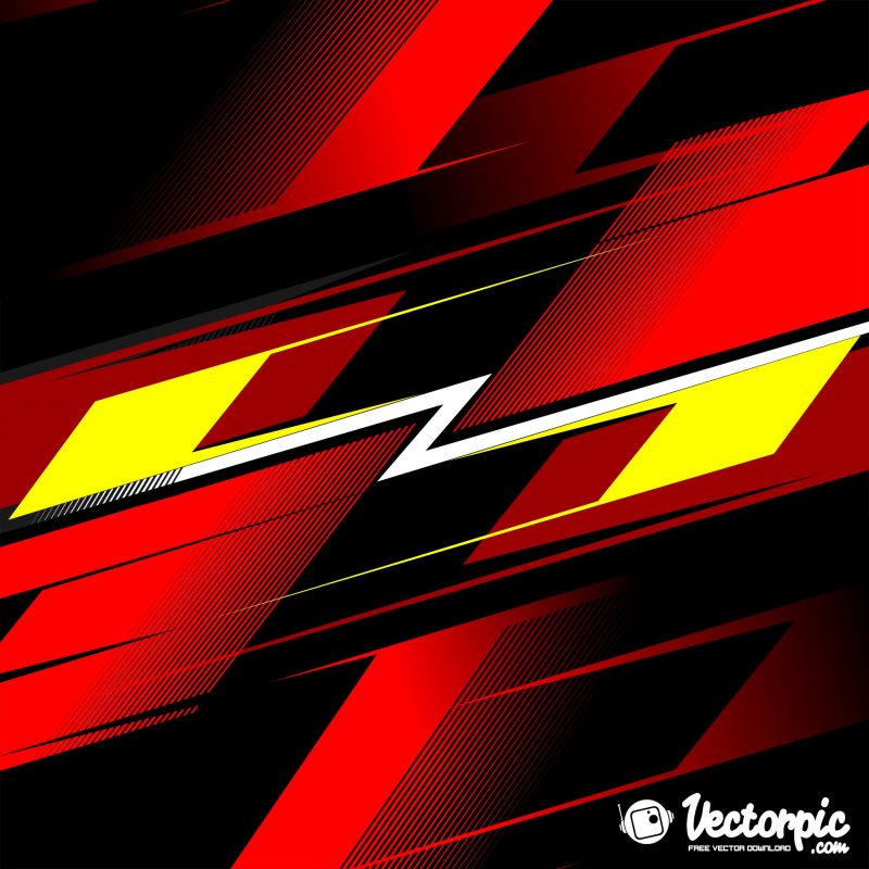 800x800 Racing Stripe Streak Red Line Abstract Background Free Vector