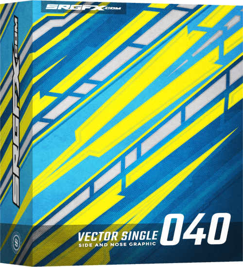 500x549 Vector Racing Graphic Single 040