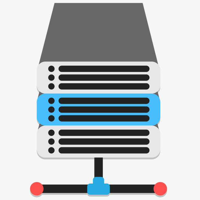 650x651 Vector Cartoon Website Server Rack, Cartoon Vector, Vector