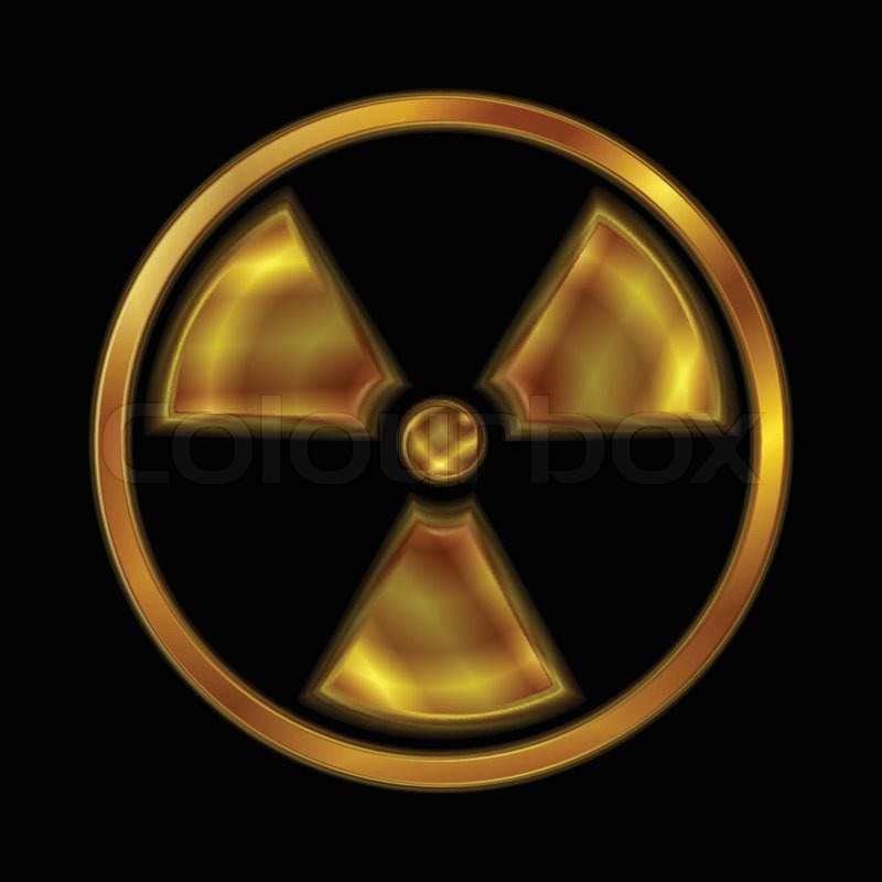 800x800 Nuclear Radiation Vector Symbol Stock Vector Colourbox