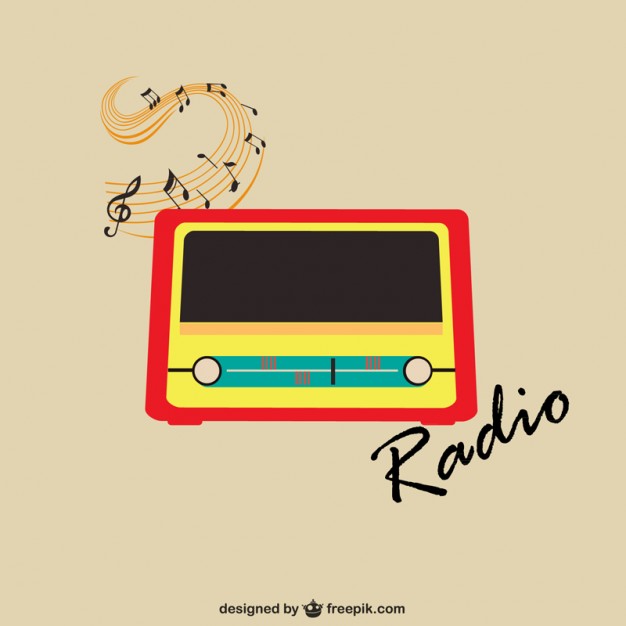 626x626 Vintage Radio Vector Vector Free Download