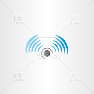 400x400 Radio Waves Antenna Icon Vector Image Vector Artwork Of Icons