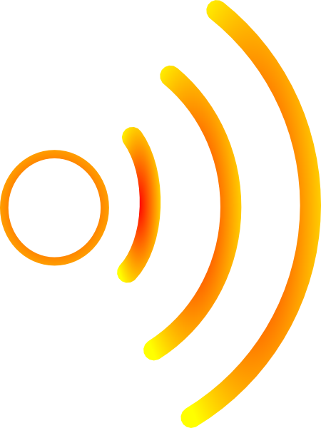 450x600 Collection Of Free Vector Halftone Radio Waves. Download On Ubisafe