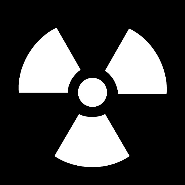 640x640 Radioactive Vector Sign