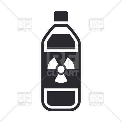 400x400 Bottle With Radioactive Liquid