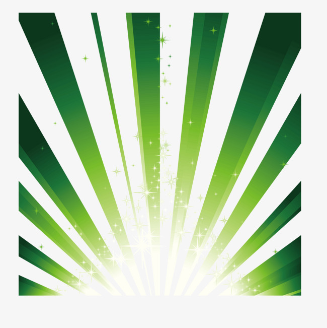 650x651 Vector Green Sunshine Line Radioactive, Vector, Green, Sunlight