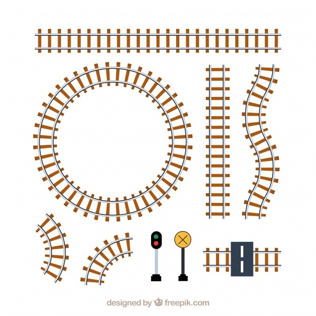 626x626 Railway Track Vectors, Photos And Psd Files Free Download
