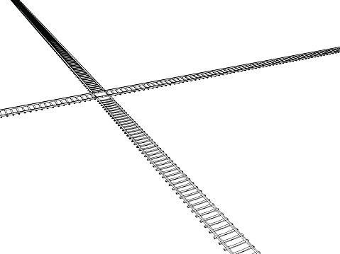 479x359 Vector Image Railway Track Premium Clipart