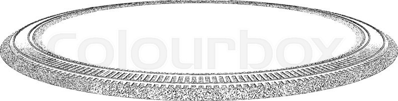 800x203 Vector Railroad Track Silhouettes. Railway Tracks Cartoon Vector