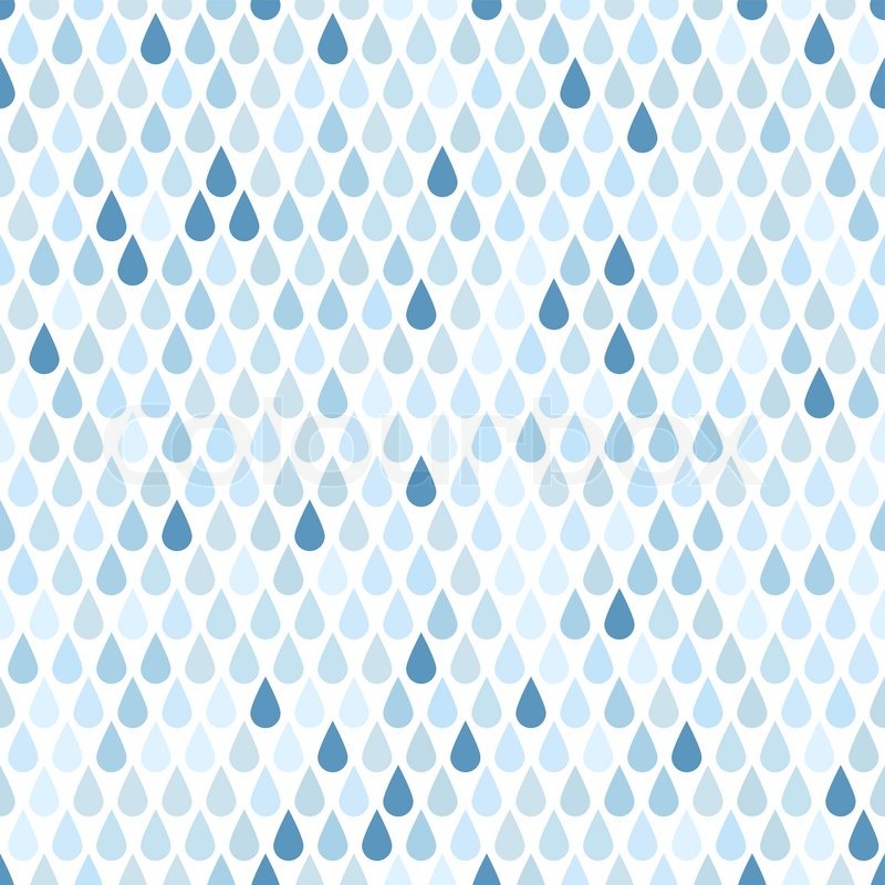 800x800 Rain. Seamless Background. Stock Vector Colourbox