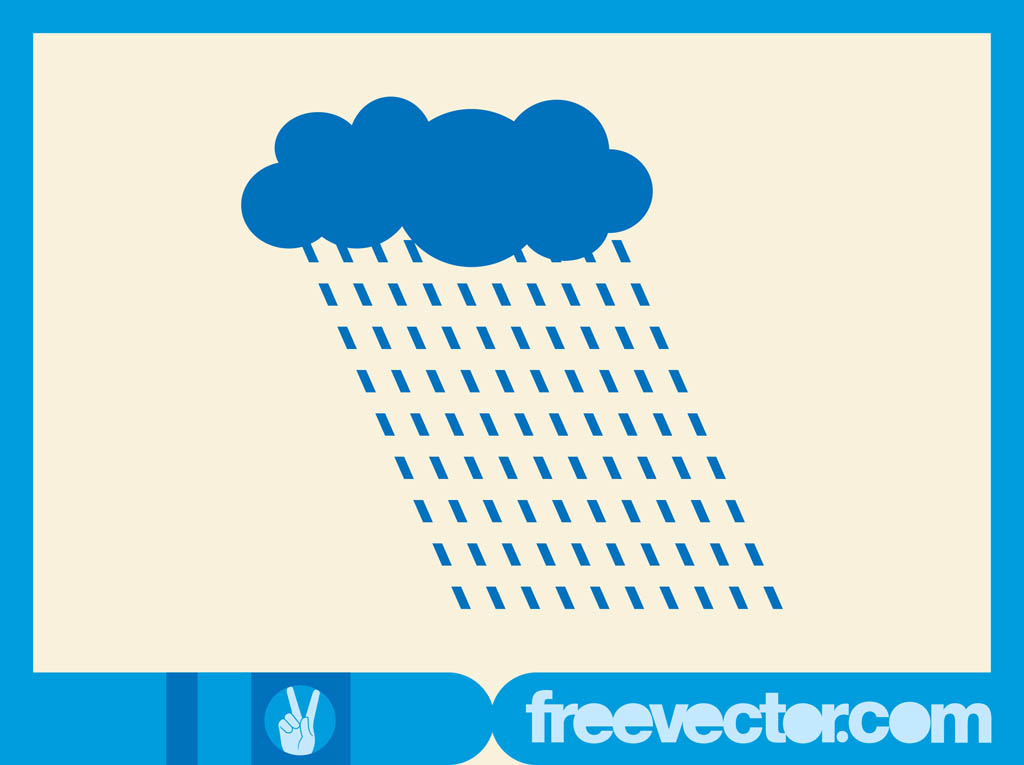1024x765 Vector Rain Cloud Vector Art Amp Graphics