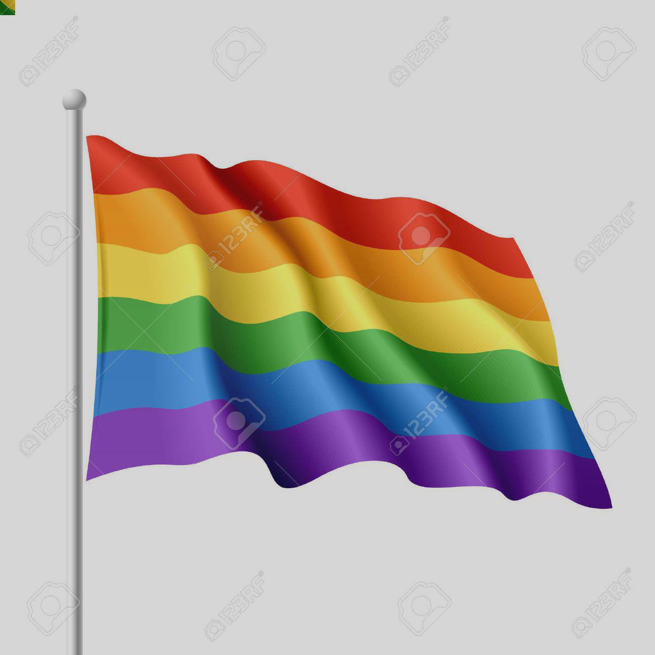 1300x1300 Vector Rainbow Flag Clipart Clipartpig