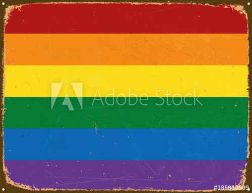 500x383 Vintage Metal Sign