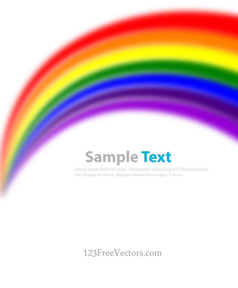 800x967 Rainbow Vector Background Ai 123freevectors