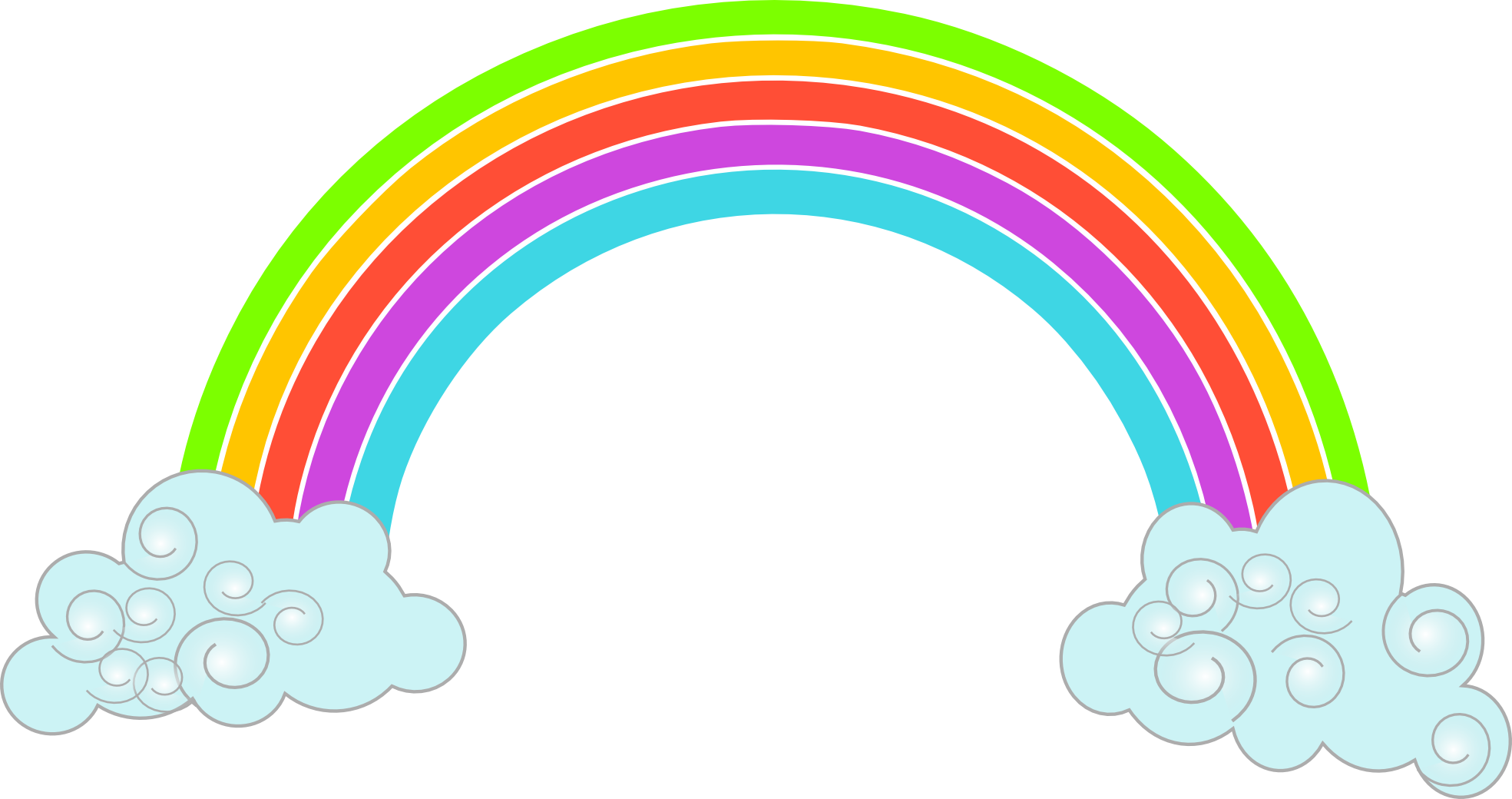 1969x1040 Rainbow Vector