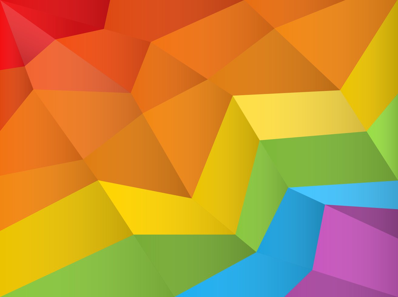 1312x980 Free Polygonal Rainbow Background Vector Vector Art Amp Graphics