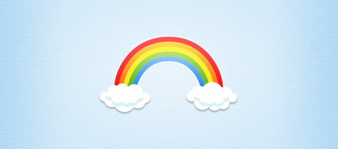 680x300 Free Rainbow And Clouds Psd Files, Vectors Amp Graphics