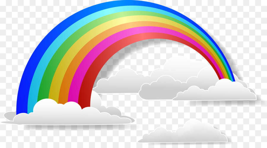 900x500 Rainbow Cloud Iridescence Euclidean Vector