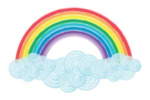300x200 Rainbow Free Vector Art