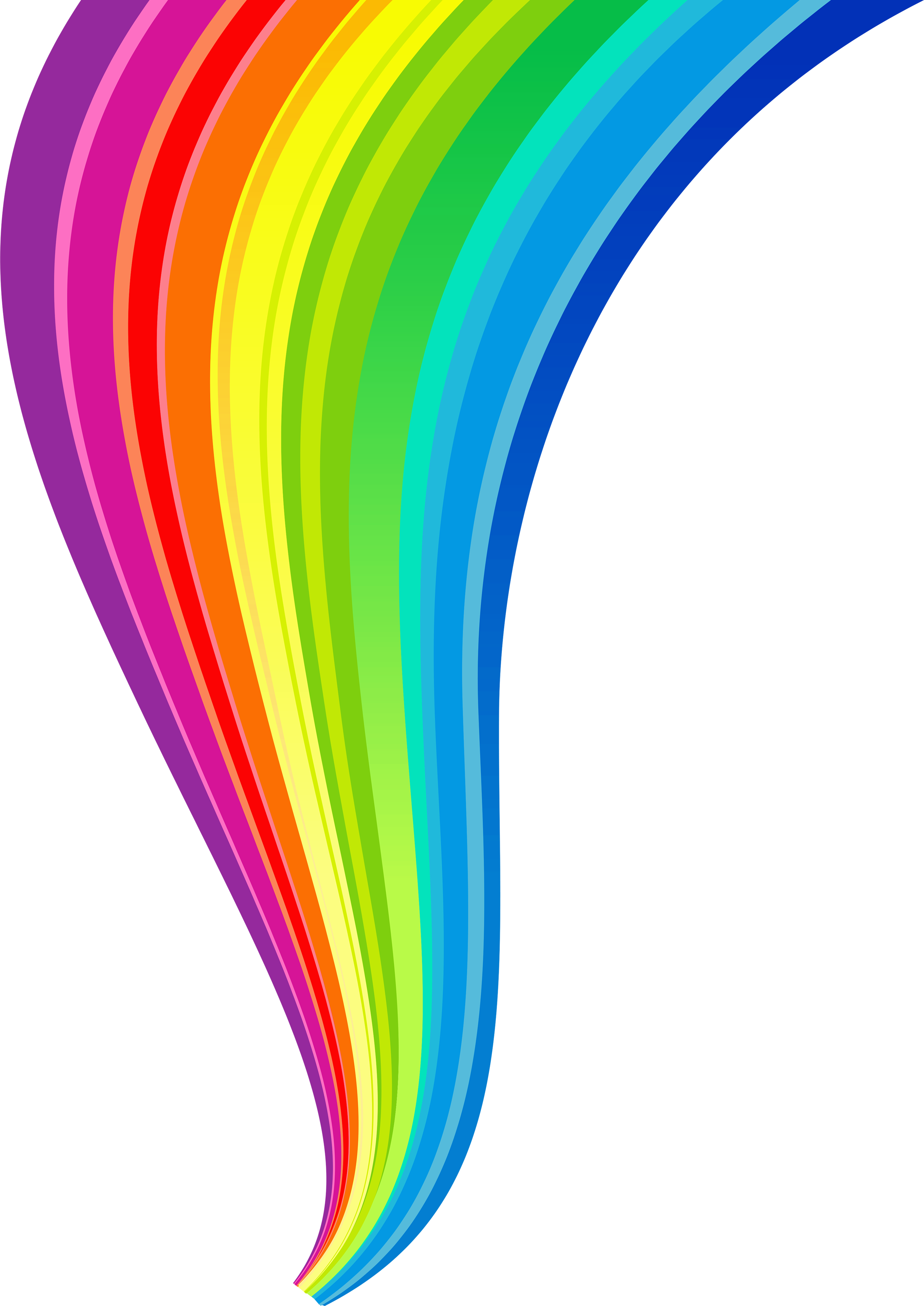 2469x3488 Collection Of Free Rainbow Vector Lines. Download On Ubisafe