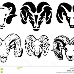 300x300 Photostock Vector An Illustration Of A Ram Animal Mean Sports