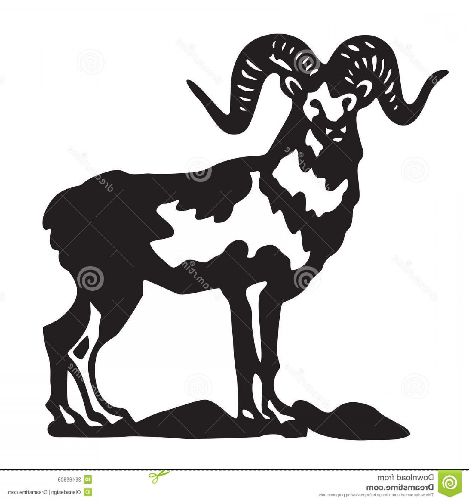 1560x1668 Ram Outline Vector Lazttweet