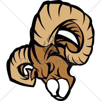 325x325 Collection Of Ram Horns Vector Illustrations Gl Stock Images