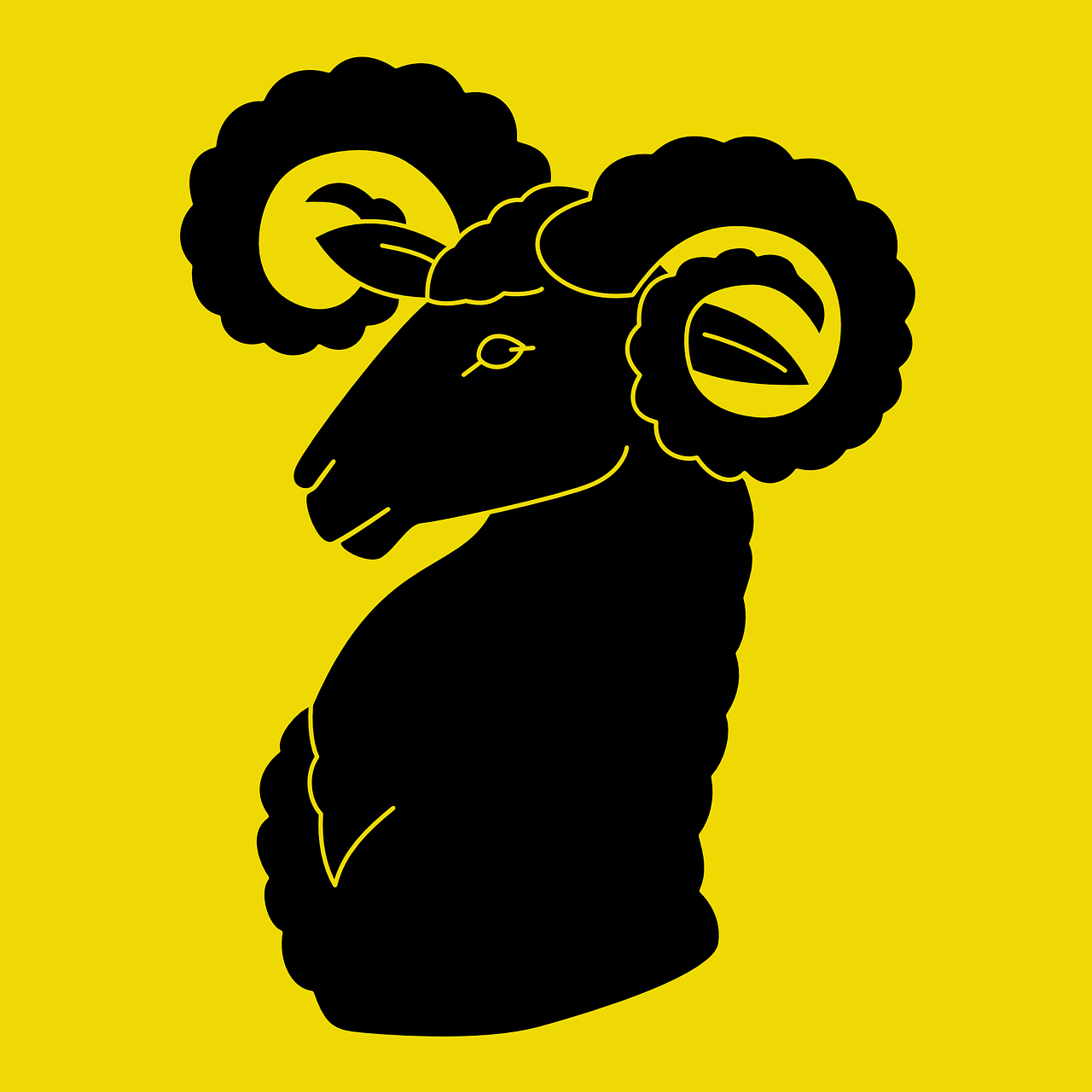 1280x1280 Ram,goat,sheep,horns,rams Head