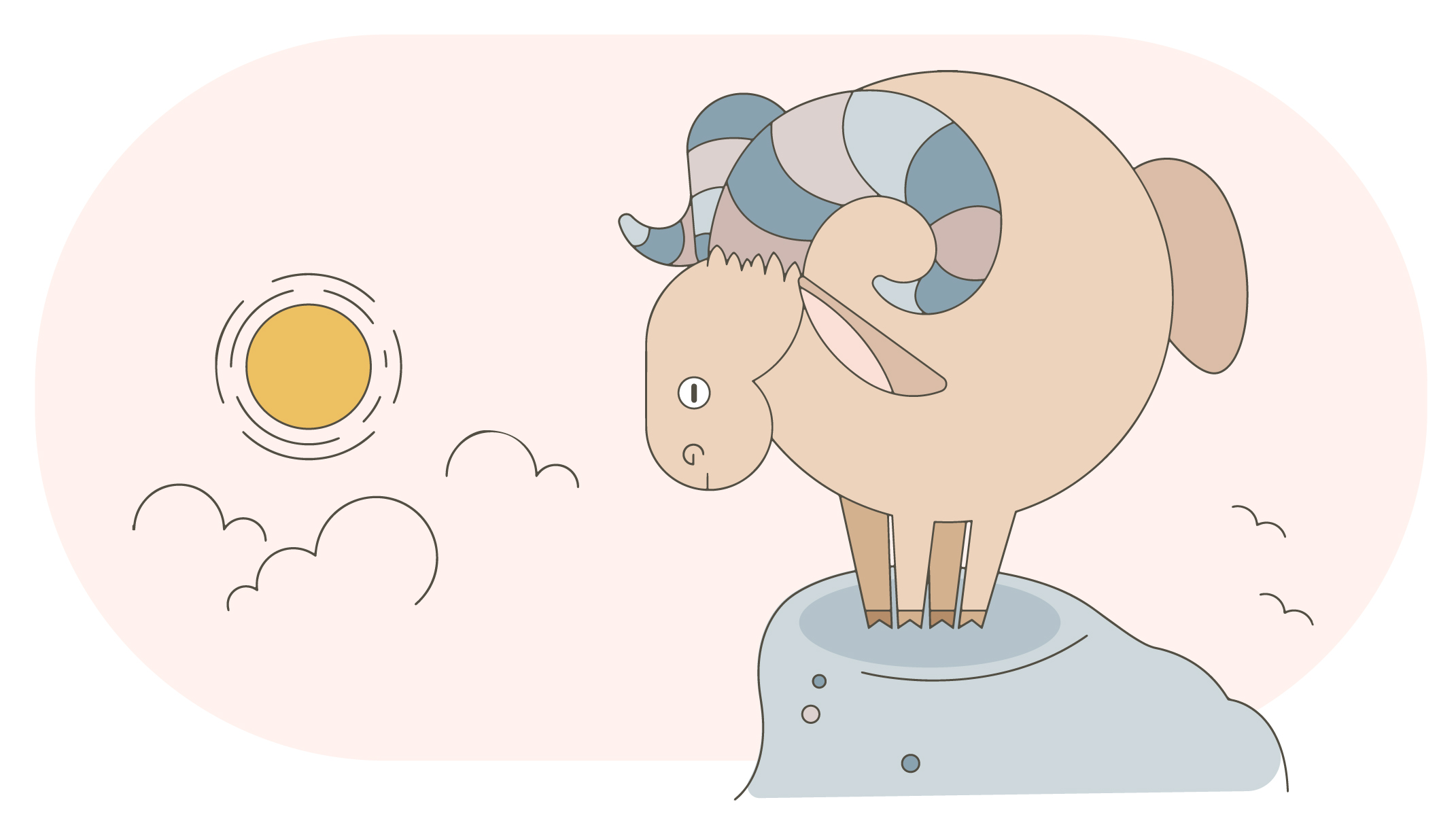 2142x1205 Ram Horns Free Vector Art