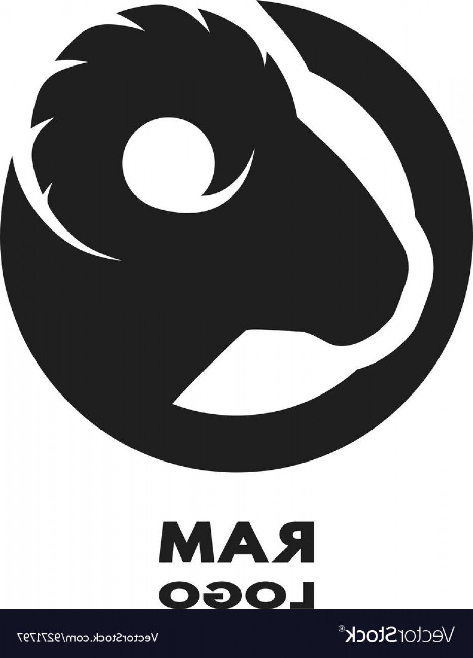 932x1296 Silhouette Of The Ram Monochrome Logo Vector Lazttweet