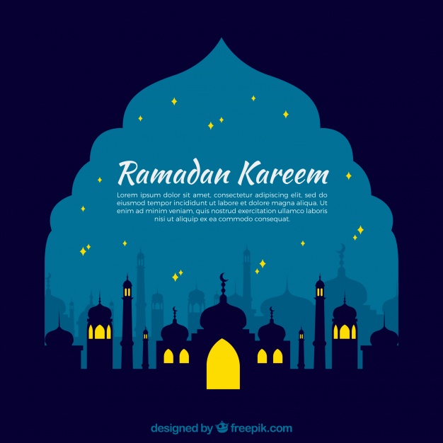 626x626 Nocturnal Ramadan Background Vector Free Download