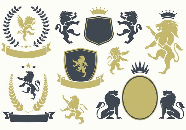 632x443 Free Lion Rampant Vector Free Vector Download 399393 Cannypic