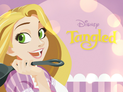 400x300 Rapunzel Vector By Annis Aulia Zulfa