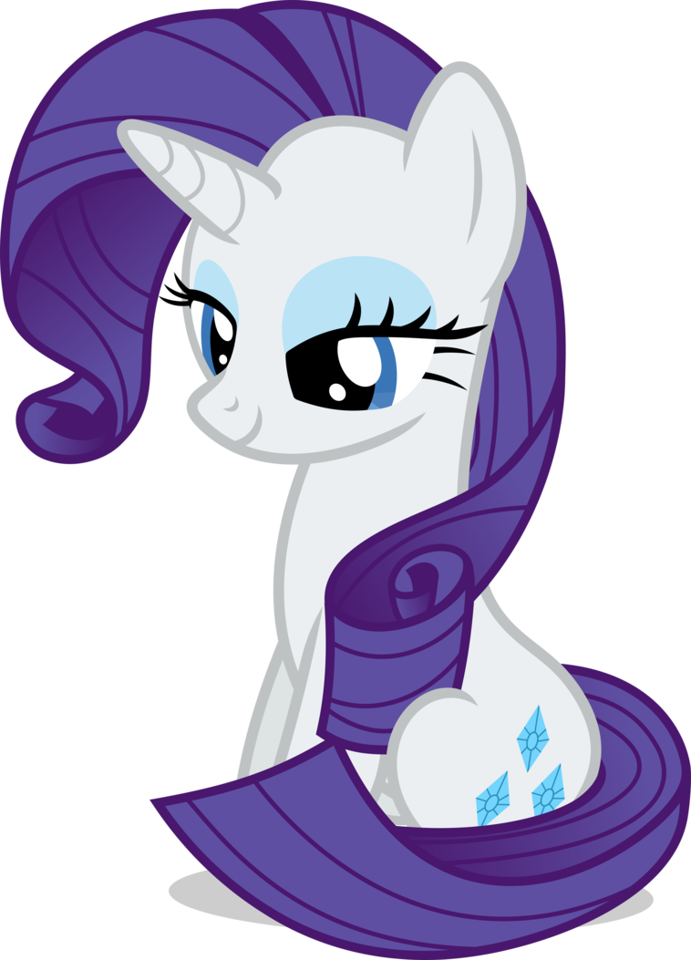 758x1053 Mlp Fim Rarity Vector By Luckreza8 The Story Of