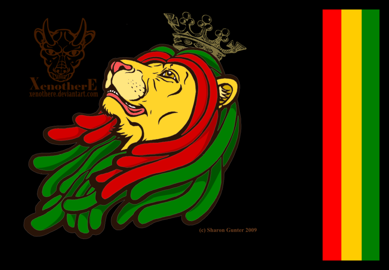 800x556 Rasta Lion By Xenothere