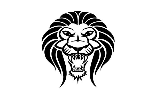 600x380 Free Vectors Lion Head Vector Vector Portal