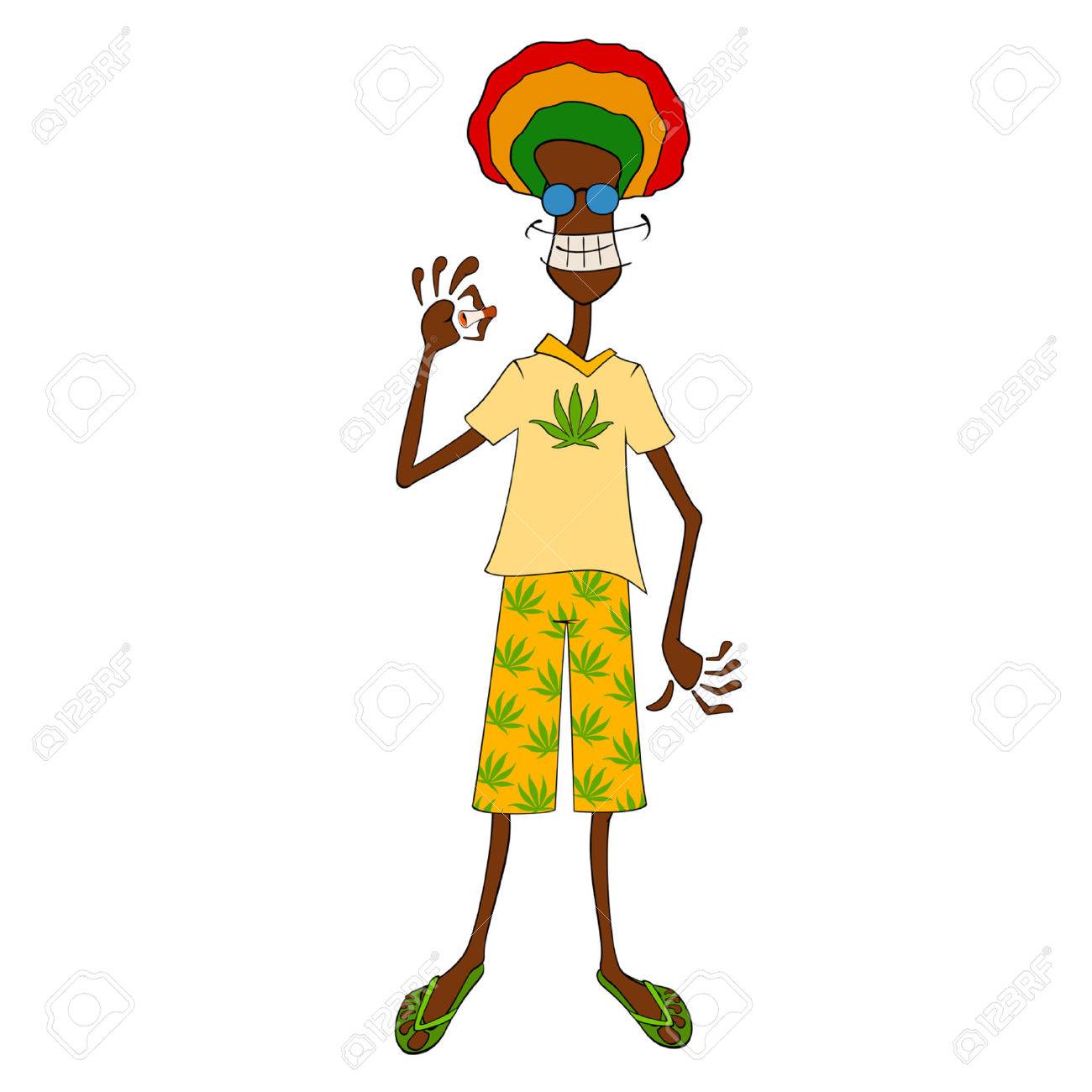 1300x1300 Rasta Clipart Vector