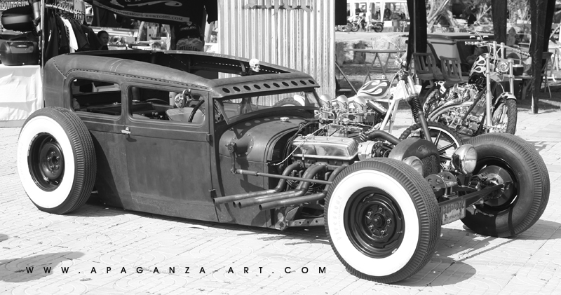 800x421 Hot Rod Free Vector 4vector