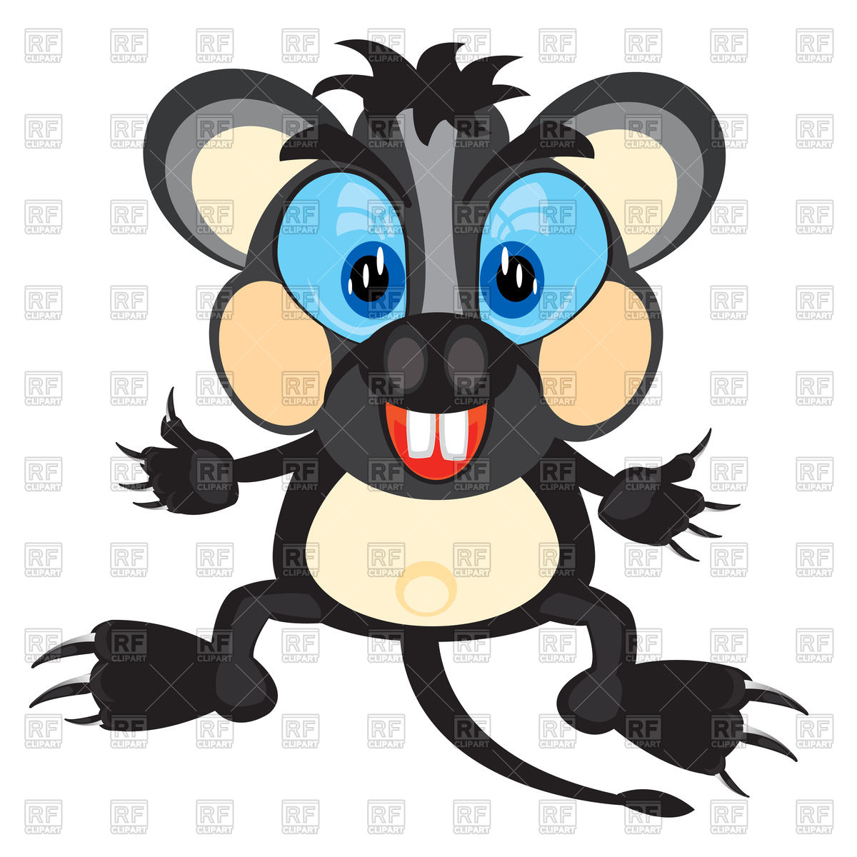 1200x1200 Cartoon Rat Vector Image Vector Artwork Of Plants And Animals