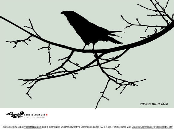 Raven Vector at GetDrawings | Free download