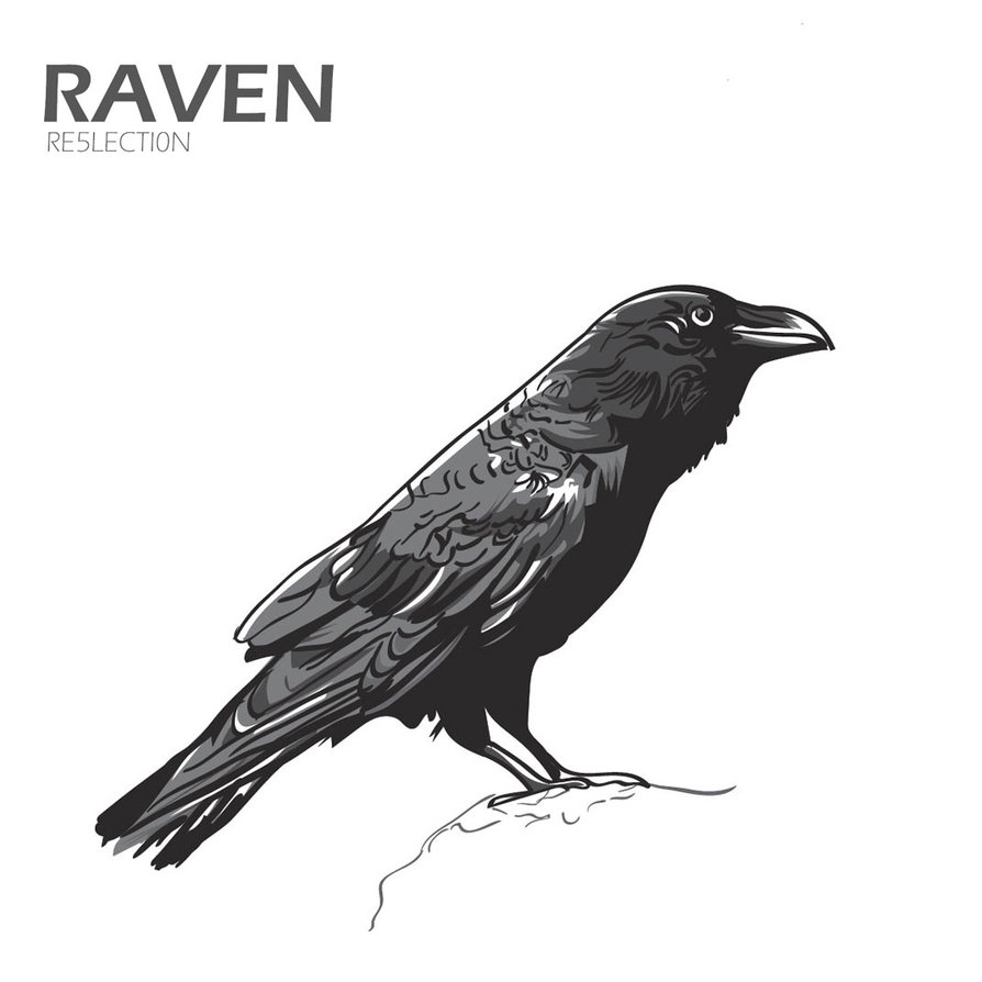 894x894 Raven Logo Vector By Artreflex
