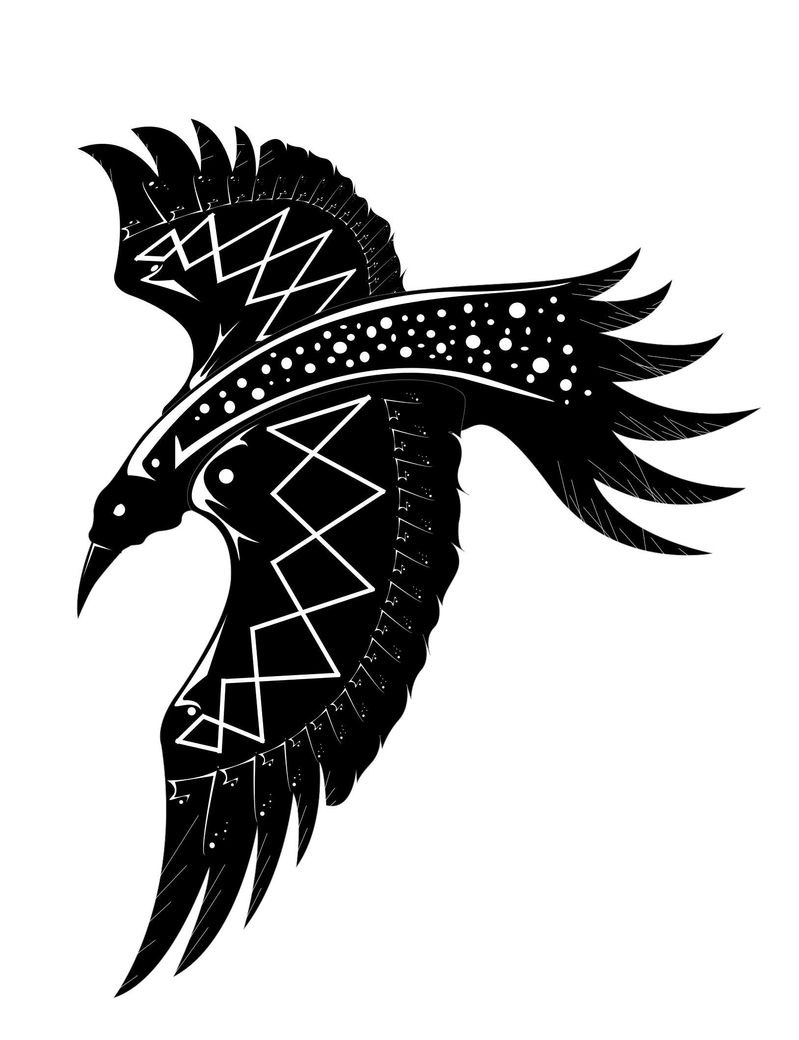 1628x2118 Collection Of Free Raven Vector Scary. Download On Ubisafe