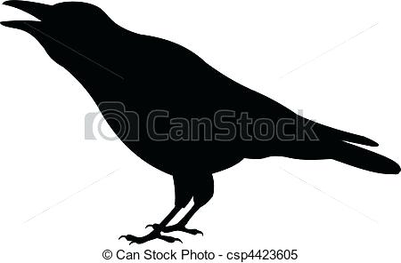 450x296 Raven Clipart Flying 3 Silhouette Clip Art Oakeydoak