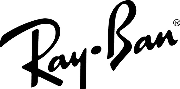 600x297 Ray Ban Logo Free Vector In Adobe Illustrator Ai ( .ai ) Vector